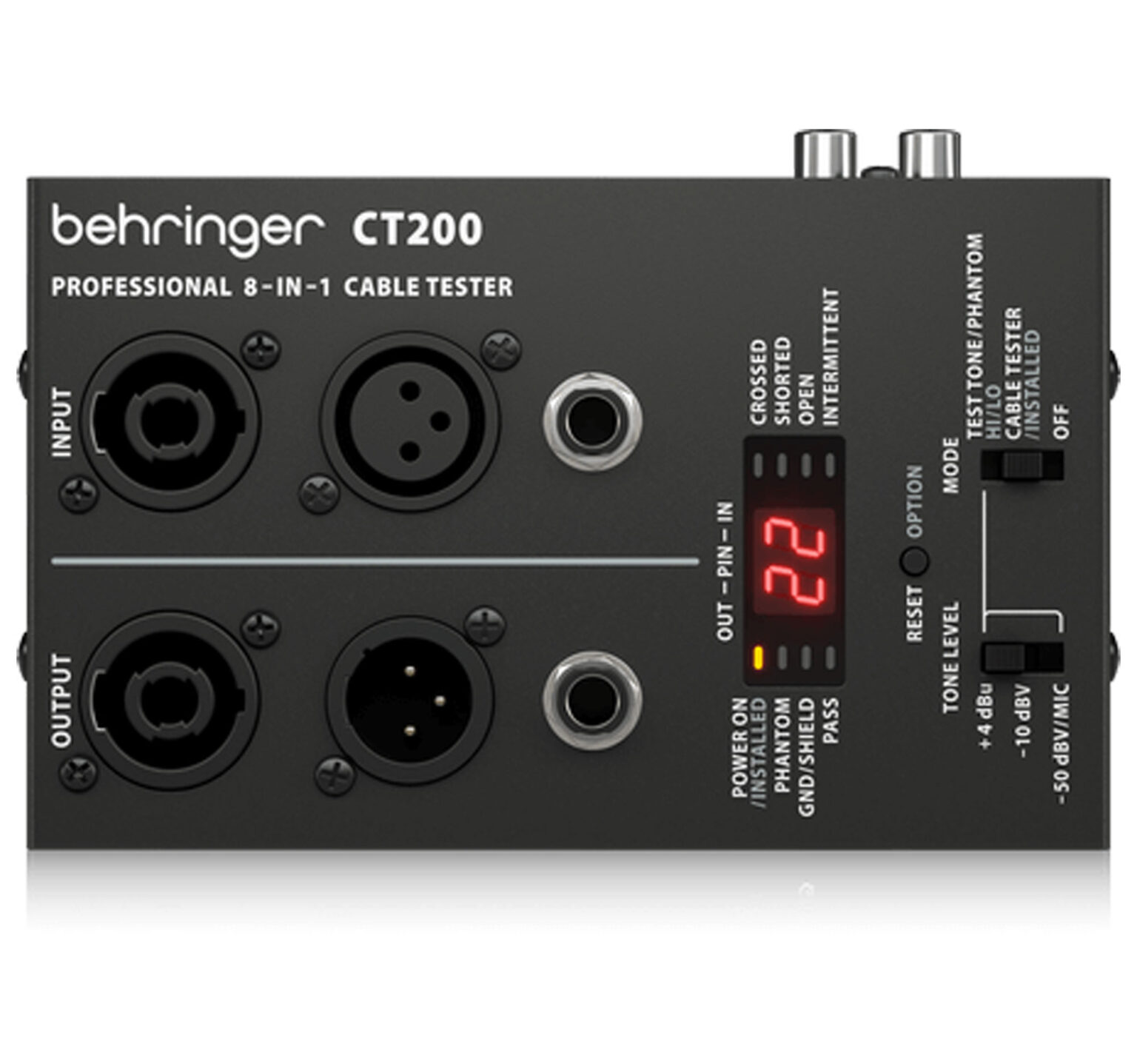 Behringer Ct200 Microprocessor 8-in-1 Cable Tester In Nairobi Central - Audio & Music Equipment, S And D Family Ltd - View #7